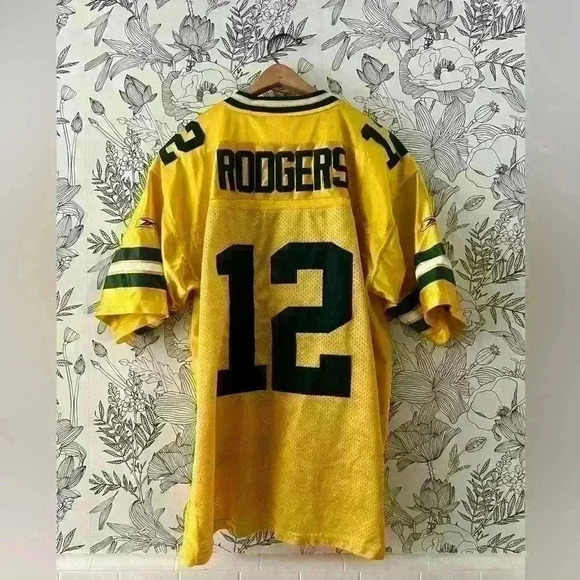 Green Bay Packers Aaron Rodgers #12 Jersey Size XL - Picture 2 of 6